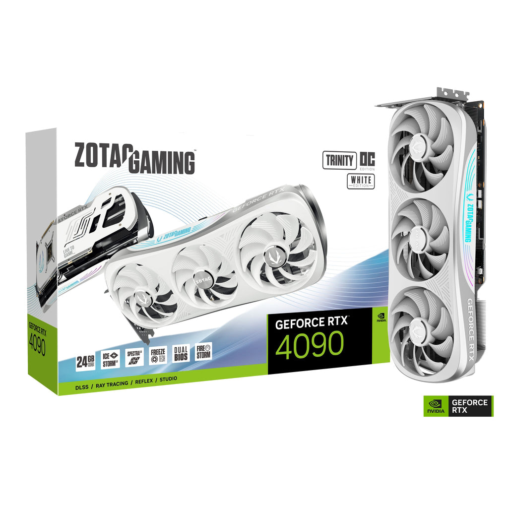 ZOTAC Gaming GeForce RTX 4090 Trinity OC WHITE