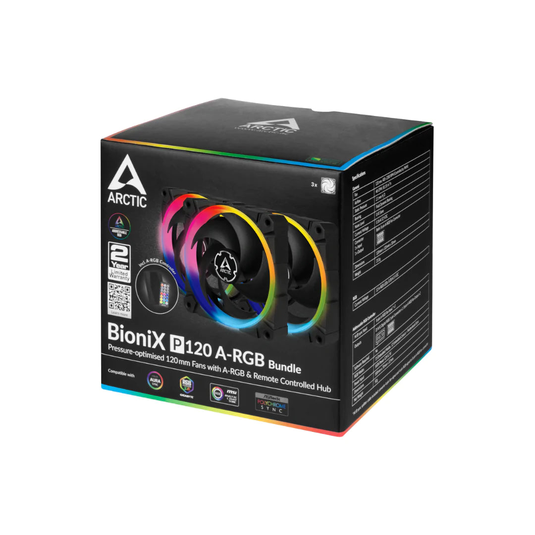 Arctic BioniX P120 A-RGB 3 x 120mm Kit