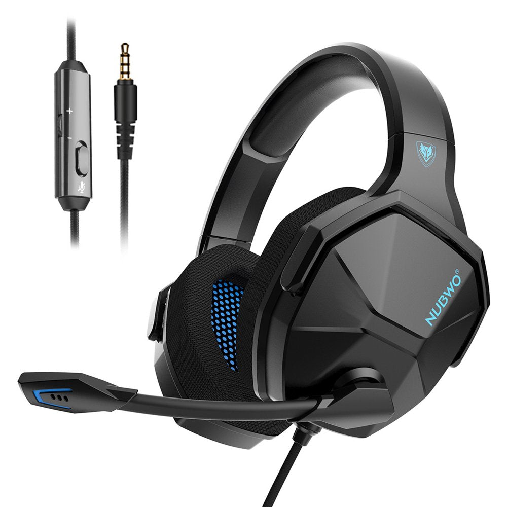 Jeecoo Nubwo N13 Stereo Gaming Headset PS4 3.5mm Over Ear Gaming Headphones with Microphone